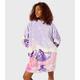 Skinnydip Lilac Landscape Print Fleece Blanket Hoodie New Look