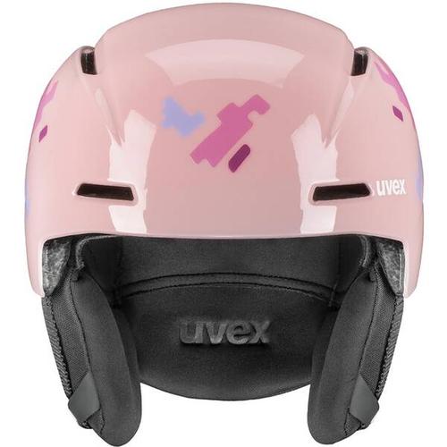 UVEX Kinder Helm viti, Größe 46 in pink puzzle