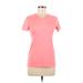 Adidas Active T-Shirt: Pink Activewear - Women's Size Medium