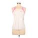 Nike Active Tank Top: White Activewear - Women's Size Medium