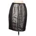 Tory Burch Formal Skirt: Silver Bottoms - Women's Size 8