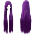 Wigs for Women Wig Daily Hair Wigs Air Volume High Temperature Soft Silk Bulk Hair Long Silky Straight Big Wave Hairsynthetic Wig,3.2FT Wigs for Men Party (Color : 33)