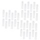 minkissy 300 pcs mini lipsticks clear plastic containers clear container lip balm containers tubes DIY lipstick tube holder rotatable lip gloss tube tray wax tube travel air traffic control