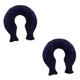 ABOOFAN 2pcs U-Shaped Hot Water Bag Warm Water Bag Hot Water Bottle Rechargeable Neck Hot Water Bag Travel Neck Warmer Winter Hot Water Bag Plush Office Hand Warmer Fashion Silica Gel