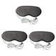 minkissy 3pcs Eye Mask for Puffy Eyes Snoring Eye Mask Eye Mask for Eye Bags Eye Mask for Dry Eyes Sleeping Mask Patch Sleeping Blinders Travel Sleeping Mask Facial Mask Woman Steam