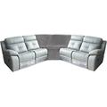 Sofa Covers Corner Sofa Covers, 7-Piece Sectional Couch Cover Corner Sofa Slipcover, L Shape Sectional Recliner Sofa Covers, Thick Plush Velvet Furniture Protector Cover (Grey,Corner Piece)