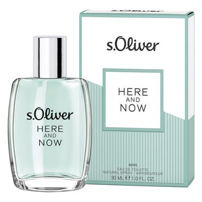 s.Oliver Here And Now Men Eau de Toilette 30 ml Herren Image