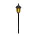 Techko Outdoor Solar LED Traditional Style Pathway Light Plastic in Black | 42.13 H x 7.56 W x 6.62 D in | Wayfair SKL-508