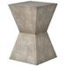 Vanguard Furniture Thom Filicia Home Pedestal End Table in Gray | 21 H x 14 W x 14 D in | Wayfair 9309E-FX_DoveGray