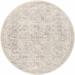 White 79 x 79 x 0.27 in Area Rug - Williston Forge Jatana Oriental Machine Woven Area Rug in Beige | 79 H x 79 W x 0.27 D in | Wayfair