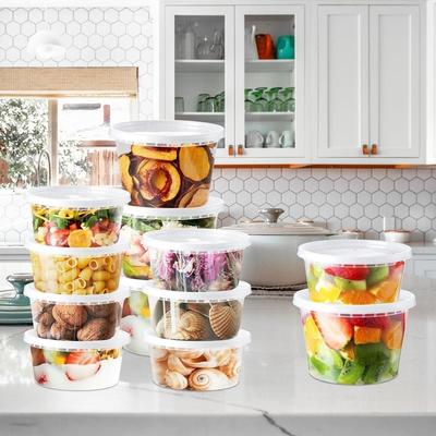 60 Set Deli-Containers-（8oz 16oz）