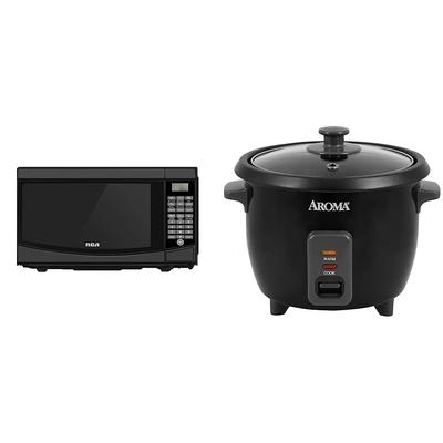 Housewares 6-Cup (Cooked) / 1.5Qt. Rice & Grain Cooker, 6-Cup Cooked / 3-Cup Uncooked, Home Rice Cooker