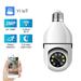 1080P E27 PTZ Camera IP Camera WiFi Camera Motion Auto Tracking 4X Digital Zoom Two Way Talk Full Color Night Vision CCTV Camera