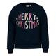 name it - Sweatshirt Nkfvismas Merry Christmas In Black, Gr.116