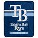 Pegasus Tampa Bay Rays 50" x 60" Stripes Personalized Fleece Blanket