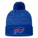 Men's Fanatics Branded Royal Buffalo Bills Defender Cuffed Knit Hat with Pom