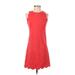 Vince Camuto Casual Dress: Red Dresses - Women's Size 2