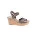 Maurices Wedges: Tan Solid Shoes - Women's Size 10 - Open Toe