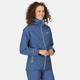 Regatta Women's Raddick Waterproof Jacket Dusty Denim, Size: 12