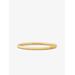 Michael Kors Precious Metal-Plated Brass Bangle Gold One Size