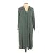 H&M Casual Dress: Green Dresses - Women's Size 10