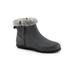 Women's Helena Bootie by SoftWalk in Smoke Nubuck (Size 12 M)