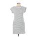 T by Talbots Casual Dress: White Dresses - Women's Size P