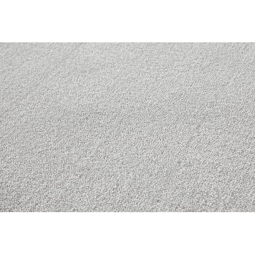 „Teppichboden ANDIAMO „“Schlinge Florenz““ Teppiche Gr. B/L: 400 cm x 500 cm, 0,8 mm, 1 St., grau Teppichboden Uni-Farben, Breite 400 cm, strapazierfähig & robust“
