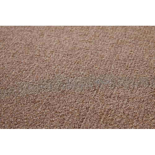 „Teppichboden ANDIAMO „“Schlinge Florenz““ Teppiche Gr. B/L: 400 cm x 600 cm, 0,8 mm, 1 St., braun Teppichboden Uni-Farben, Breite 400 cm, strapazierfähig & robust“