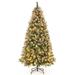 The Holiday Aisle® Lighted Artificial Christmas Tree, Metal in White | 7.5 Ft | Wayfair BF7053763AB448DF92B9FFA1B8D5FAEF