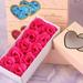 UDAXB Scented Bath Body Petal Rose Flower Soap Wedding Decoration Gift Best 10pc for Christmas Home Decor Christmas Decorations Clearance (Buy 2 get 1 free)