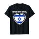 Ich stehe zur israelischen Flagge Safe Lives T-Shirt
