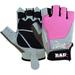 RAD Weight Lifting Gloves Gym Training Women Fitness Gloves Straps Leather (Pink Medium)