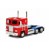 Transformers G1 Optimus Prime Truck with Robot on Chassis Die-cast Car