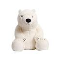 Ropelok Polar Bear Stuffed Animal Plush Lifelike Super Soft Cute Polar Bear with Kawaii Polar Bear Plush Toy for Kids Children Family Xmas Birthday Gifts