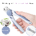 Dog Nail Clippers - Dog Nail Trimmers with bezel for Large Dog - Pet Nail Clippers for Dogs - Heavy Duty Pet Nail Trimmer with Safety Guard & Dog Nail File Safe at Home Grooming