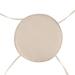 Miyuadkai Cushion Round Garden Chair Pads Seat Cushion for Outdoor Bistros Stool Patio Dining Room Four Ropes Home Decor Beige 38X38Cm