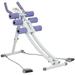 Foldable Ab Workout Equipment Height Adjustable Ab Machine With Resistance Bands Core Abdominal And Stomach Waist Exercise Trainer For Home Gym