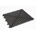 Interlocking Tiles - Flexible Patio Porch Lanai Balcony Basement & Pool Deck Flooring ( Tiles - 50-Pack Black)