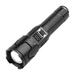 Li HB Store Rechargeable Flashlight Very Bright 100000 Lumens Flashlight Battery Operated USB C Powerful Torch For Emergency Situations In Exposed Camps Tools Black