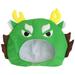 Masquerade Dragon Head Hat Stuffed Dragon Cosplay Dragon Head Costume Headgear