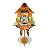 Clock Cuckoo Clock Wooden Clock Wall Clock Retro Living Room Chime Alarm Clock