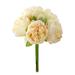 Winter Flower Arrangements Artificial Tall Flower Arrangements Artificial in Vase Artificial Flower Peony Bouquet Wedding Bouquet Flower Peony Silk Flower Hand Tied Bouquet Pink