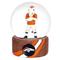 Denver Broncos 100mm Mascot Glass Water Globe