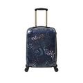 Sara Miller Small Midnight Leopard 4 Wheel Trolley Suitcase