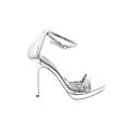 M by Michael Antonio Heels: Silver Shoes - Women's Size 8 1/2