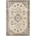 White 60 x 36 x 0.08 in Area Rug - Lauren Liess x Rugs USA Clovebud Geometric Machine Washable Area Rug Polyester | 60 H x 36 W x 0.08 D in | Wayfair