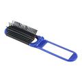 Portable Folding Hair Brush with Mirror Hair Compact Anti-static Hair Comb