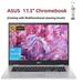 ASUS Chromebook 17.3 FHD Display Intel Celeron-N4500 Processor 4GB RAM 64GB eMMC Intel UHD Graphics 630 Webcam Wi-Fi 6 Long Battery Life Chrome OS Cleaning Brush