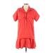 Hunter Bell Casual Dress: Red Dresses - Women's Size Large